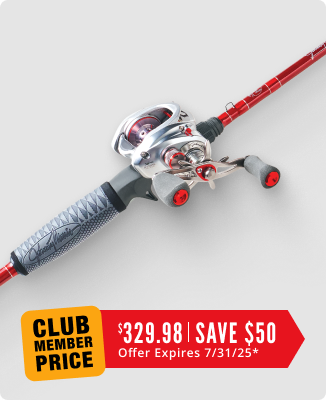 Johnny Morris Platinum Signature Baitcast Combo - 
