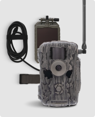 Stealth Cam Fusion Max Game Camera Solar Combo - Save $40
