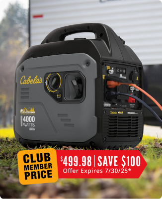 Cabela's Outdoorsman 4000W Gas Inverter - 