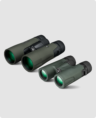 Vortex Diamondback HD 10X42mm and Bantam Youth HD 6.5x33mm Binocular Bundle - Save $100