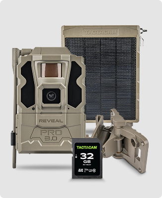 Tactacam Reveal Pro 3.0 Solar Bundle - Save $40
