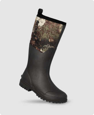 RedHead Camo Utility Waterproof Rubber Boots for Men - 