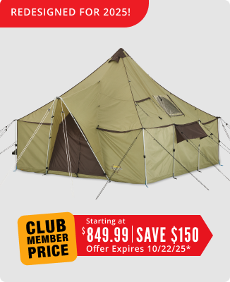 Cabela's Alaknak 2.0 Ultimate Alaknak Outfitter Tent - 2 Sizes Available