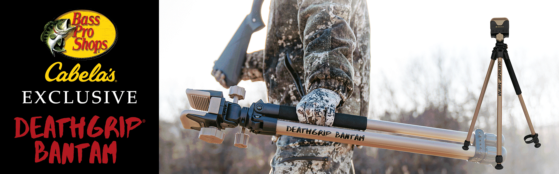 Bass Pro Shops & Cabela's Exclusive - BOG Deathgrip Bantam