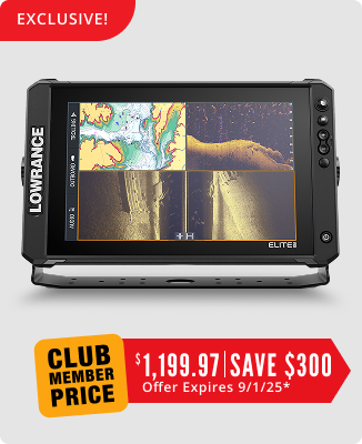 Lowrance Elite FS 12 TotalScan Transducer Bundle - Save $200
