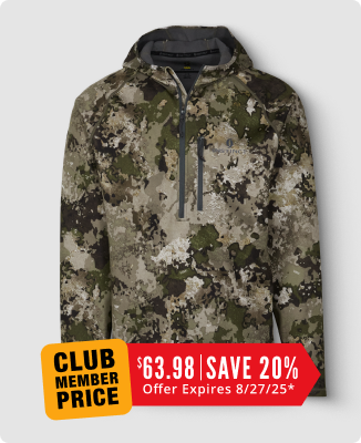 Cabela's Instinct Midweight Quarter-Zip Hoodie - 