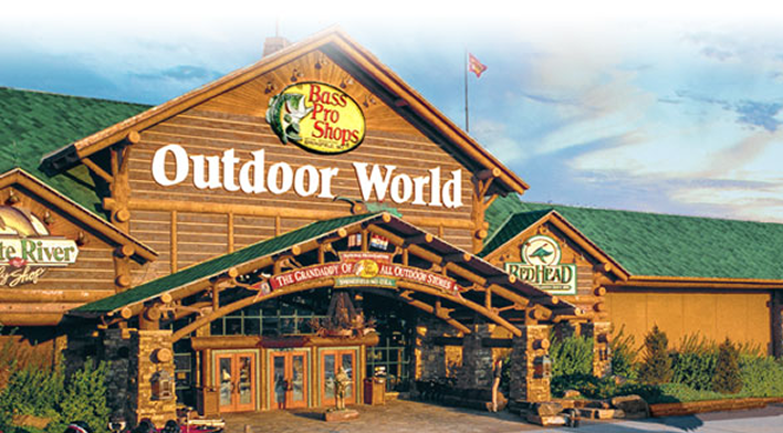 Bass Pro Shops storefront