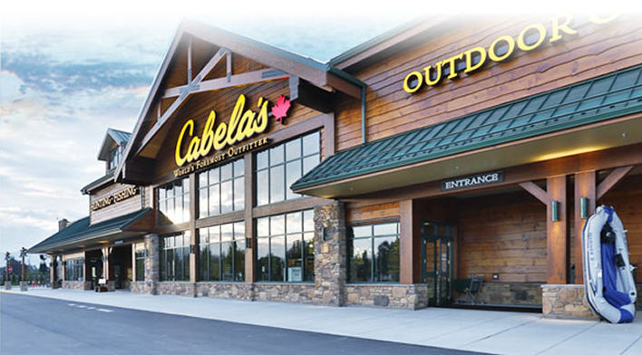 Cabela's storefront