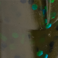 Green Pumpkin Blue Flake
