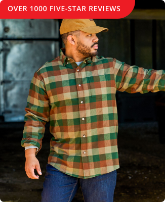RedHead Ultimate Flannel Long-Sleeve Shirt for Men - Save 20%
