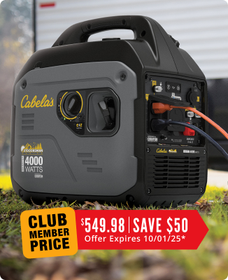 Cabela's Outdoorsman 4000W Gas Inverter - 