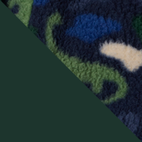 Rain Forest/Collegiate Navy Dinoflauge