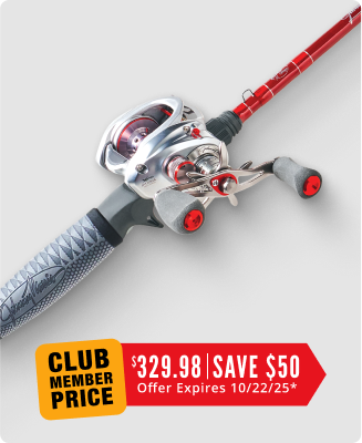Johnny Morris Platinum Signature Baitcast Combo - 