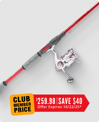 Johnny Morris Platinum Signature Spinning Combo - 