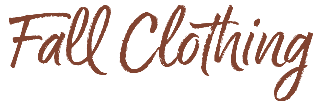 Fall Clothing