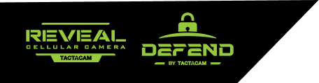 Tactacam Reveal Cellular Camera. Defend by Tactacam.