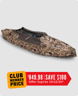 Ascend H12 Sit-In Hybrid Kayak with Northern Flight Kayak Blind - 