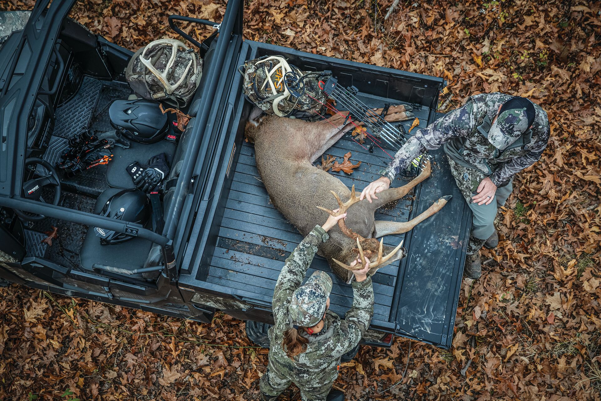 Field dressing a deer