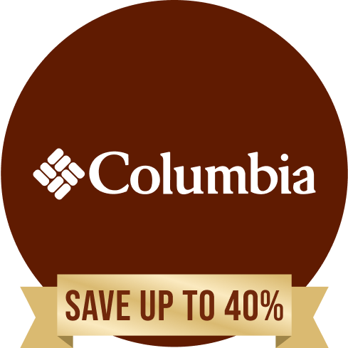  Columbia. Save up to 40%