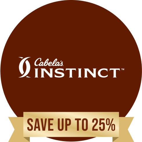 Cabela's Instinct. Save up to 25%