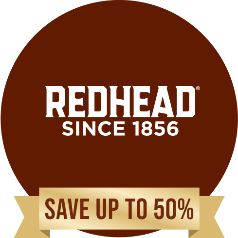 Redhead. Save up to 50%