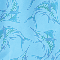 Tossed Marlin Blue