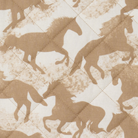 Snowfall Horse Print