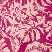 Guava Pink Vacay Blooms Tonal