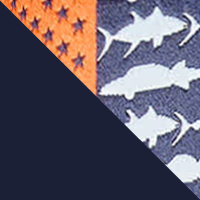 Collegiate Navy/Fish Flag