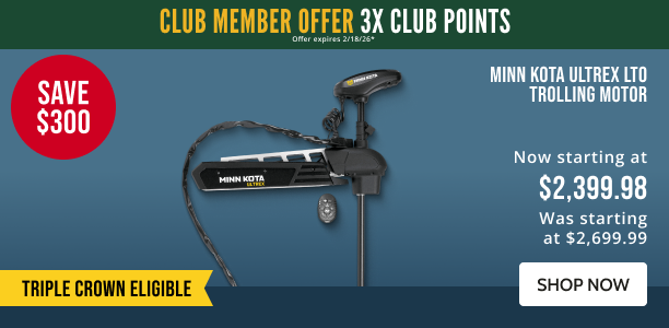 Minn Kota Ultrex LTO Trolling Motor. Click to shop now.