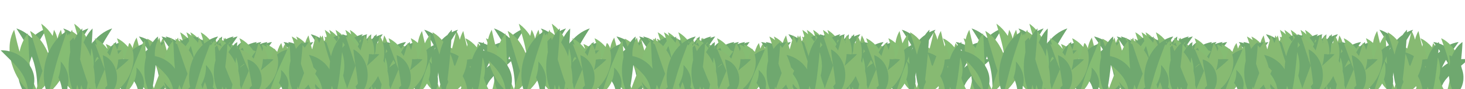 Sping grass with easter eggs