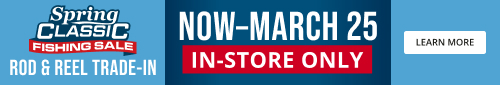 Spring Class Fishing Sale Rod & Reel Trade-In