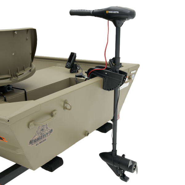 Transom trolling motor