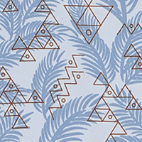 Palm Fish Line Steel Blue