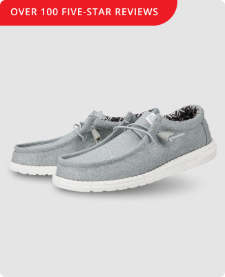 HEYDUDE Wally Canvas Casual Shoes - Save 25%