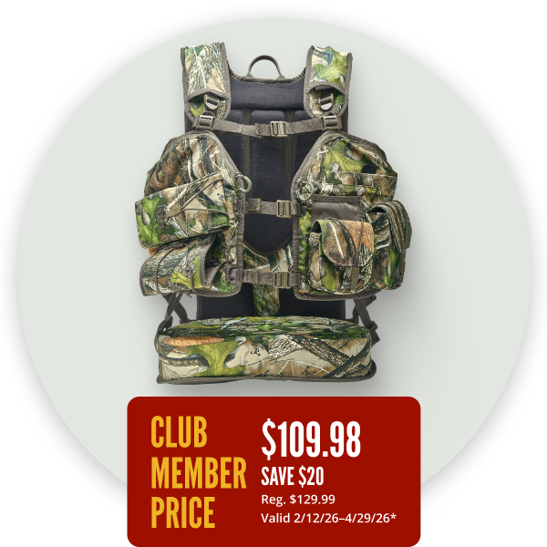 CLUB MEMBER PRICE Starting at $109.98 SAVE $20 Reg. $129.99 Valid 2/12/26–4/29/26*