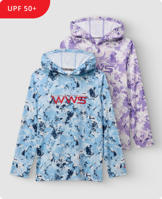 Youth World Wide Sportsman 3D Cool Surfcaster Hoodie - Starting at $25