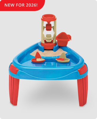 American Plastics Sand and Water Wheel Play Table - 