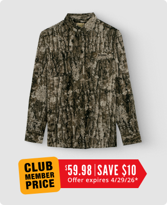 Men's RedHead Tec-Lite Woven Long-Sleeve Button-Down Shirt with Insect Shield - 