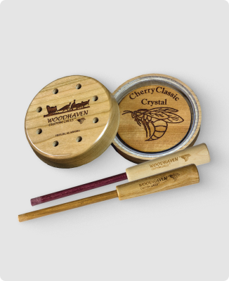 WoodHaven Custom Cherry Classic Crystal Turkey Call - 