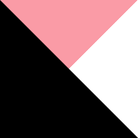 Black/Bittersweet Pink/White