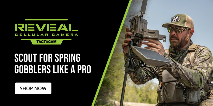 Reveal. Scout for Spring Gobblers like a Pro. Shop Now