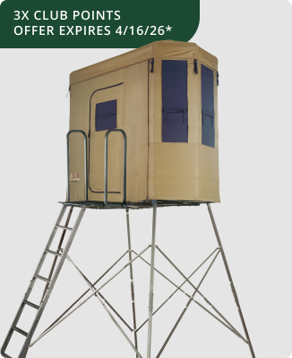 Millennium Treestands Q-230 Buck Hut Shooting House Blind and Tower Combo - Save $100 with mail in rebate!