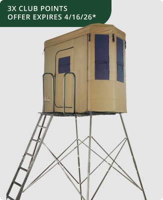 Millennium Treestands Q-230 Buck Hut Shooting House Blind and Tower Combo - Save $100 with mail in rebate!