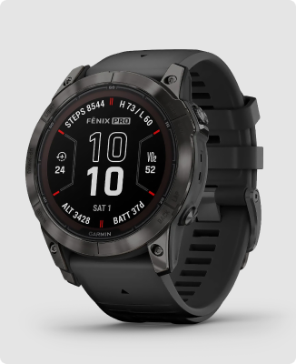 Garmin fenix 7X Pro Sapphire Solar Titanium GPS Smartwatch - Carbon Gray - Save $500