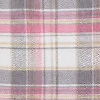 Plaid Cream Grey Pink