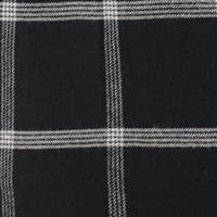 Plaid Black Ivory