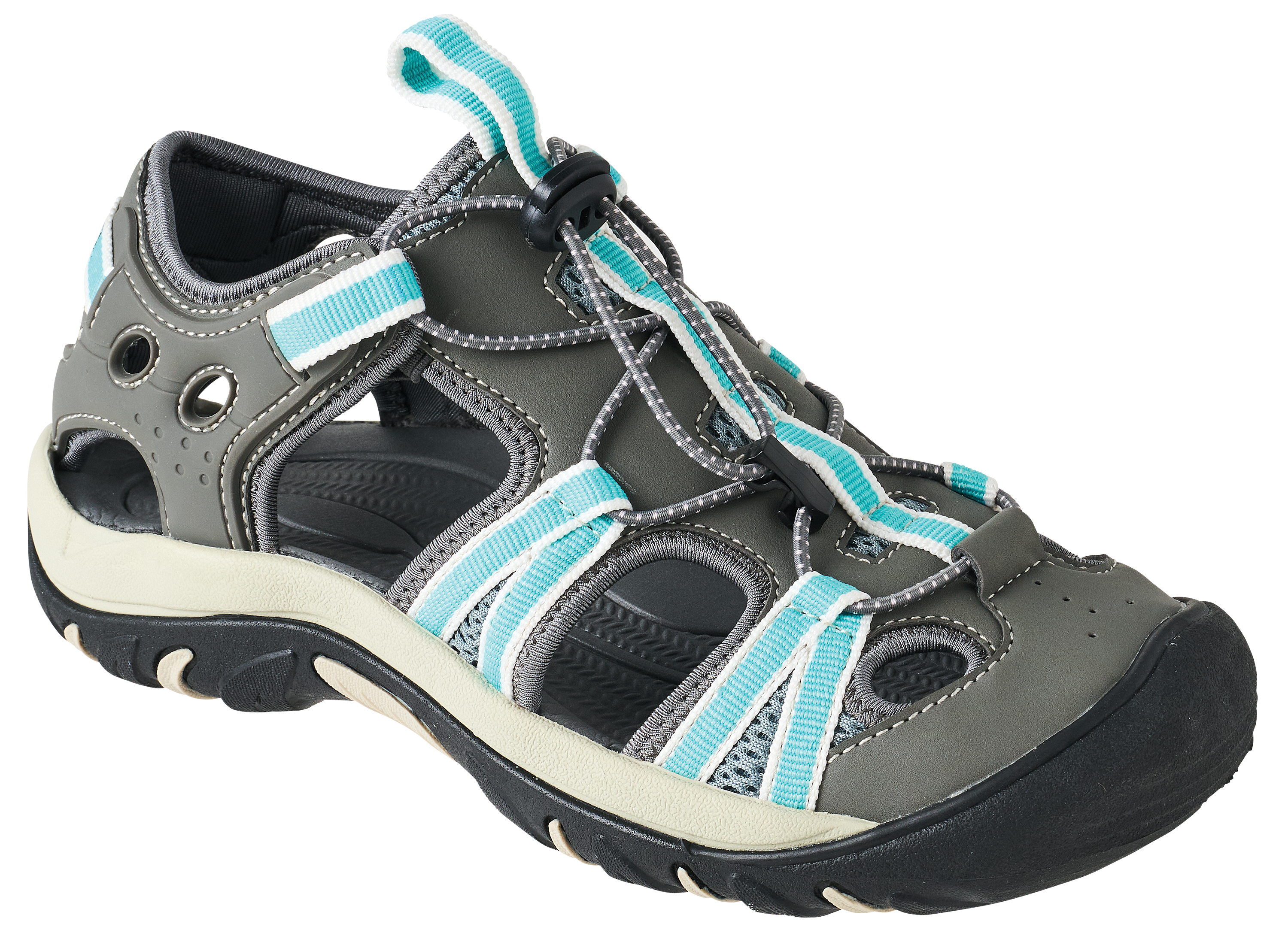 Grey/Turquoise