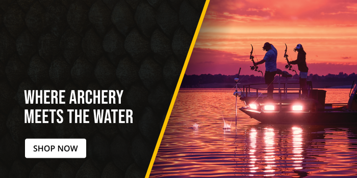 Where archery meets the water. Shop Now.
