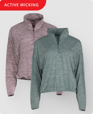 Ascend 3D Cool Lightweight Quarter-Zip Pullover for Women - Save 25%